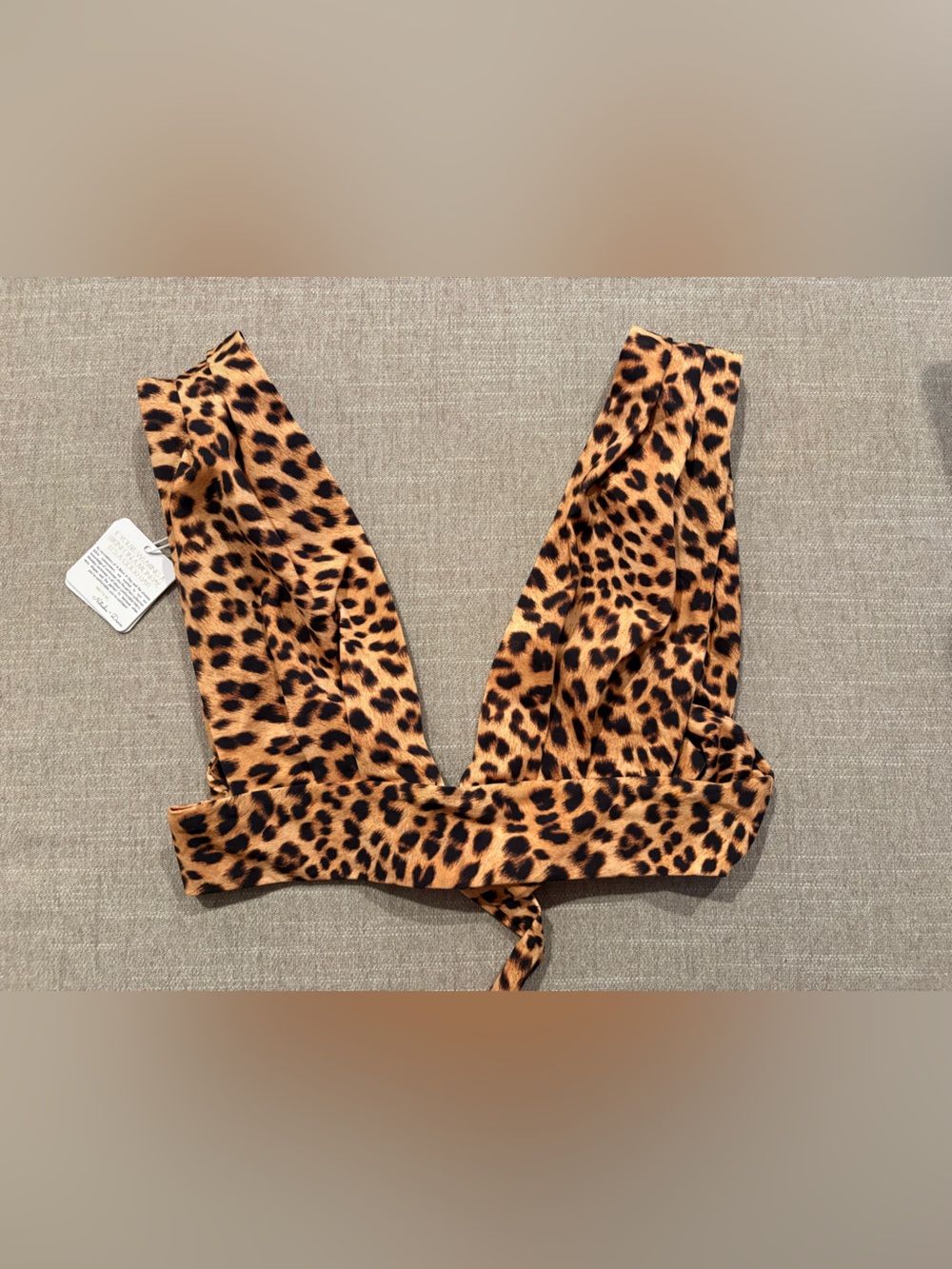 Monday Swimwear Leopard Print Aruba top